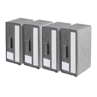 Boîte de rangement pliable sur mesure pour draps de lit, grande capacité, bacs organisateurs de draps empilables avec fenêtre