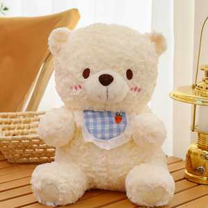 New Style Bib-style Dog <b>Bear</b> Cat Soft <b>Cute</b> Plush Toy PP Cotton Plush Toy Stuffed Animal Super Soft Stress Relief Dolls Toys - Product Image 4
