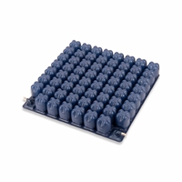 Haute qualité Medica PVC 2 Valve Anti-Decubitus Coussin d'air Fauteuil roulant Anti-escarre Coussin de siège gonflable