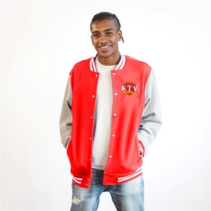 Vendita all'ingrosso di personalizzazione <span class=keywords><strong>maniche</strong></span> di colore bianco blu Logo personalizzato da uomo Super comodo maglione da esterno - Product Image 1