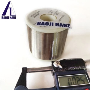 Оптовая цена на никелевую проволоку NP1 с высокой удельной электропроводностью, 99,98%, <span class=keywords><strong>0</strong></span>,025 мм - Product Image 1