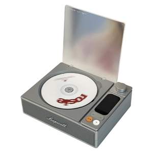 Lecteur CD portable rétro en gros avec haut-parleur sans fil, affichage numérique USB, lecteur de musique de bureau pour la décoration intérieure et les cadeaux - Product Image 3