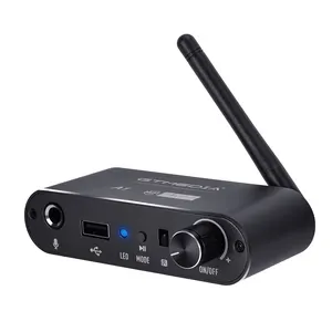 GTMEDIA A1 konverter DAC nirkabel Bluetooth 5.2 Receiver Audio Coaxial ke R/L 3.5mm adaptor Aux kompatibel dengan tablet
