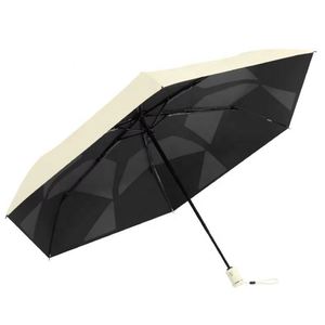 Nuevo Paraguas Plegable Automático de Tres Pliegues para Adultos, Diseño Moderno y Creativo, con Protección Solar UV, Ultraligero y Portátil, para Días Soleados y Lluviosos - Product Image 3