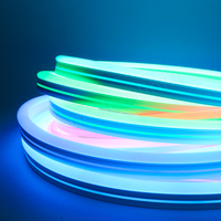 Lampu disko langit-langit ruang Game, lampu Strip Neon fleksibel tabung Neon DMX RGB
