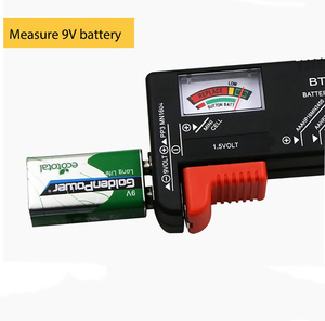 BT-168 Máy Đo Mã Màu Pin Nút Thông Dụng Pin AA/AAA/C/D/9V/1.5V Máy Kiểm Tra Điện Áp Chỉ Báo Nguồn BT168 - Product Image 3