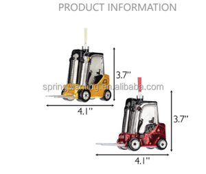 SPRING PLANTING <b>Glass</b> Forklift Figurine - Blown <b>Glass</b> <b>Ornament</b> for Holiday Christmas Tree Decoration - Product Image 6