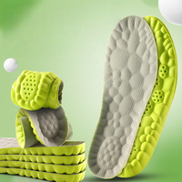 Semelles intérieures de sport 4D Cloud unisexes, antibactériennes, anti-odeurs, absorbant la transpiration, respirantes, élastiques, amortissantes, décontractées