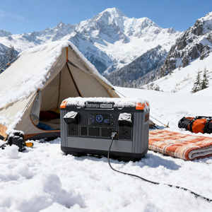 BIGINVERTER Estación de Energía Portátil al por Mayor 2400W 2KWh 4 Tomas de CA Carga Solar para Rescate de Emergencia y Ayuda en Desastres - Product Image 3