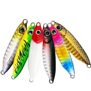 เหยื่อตกปลาเหล็กตกปลาเหล็กยาว7กรัม-25กรัมตะขอตกปลาหลากสีฟ้า - Product Image 3