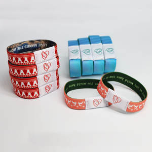 Bracelets connectés NFC RFID en tissu imperméable <span class=keywords><strong>Smartag</strong></span> pour cadeaux chrétiens, puces 213/216, personnalisables, livraison directe – Vente chaude - Product Image 6