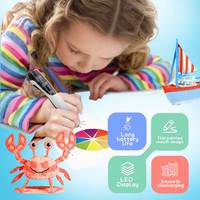 Lápiz Impresor 3D Semiautomático Honya de la Mejor Calidad con Pantalla LED, PLA/ABS, Creativo, para Dibujar, Juguetes Educativos