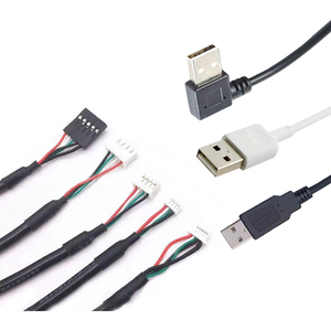 Custom JST PH Connector to USB <b>Cable</b> With USB Connector 4P 5PJST PH2.0 Connector Usb to JST <b>Cable</b> - Product Image 1