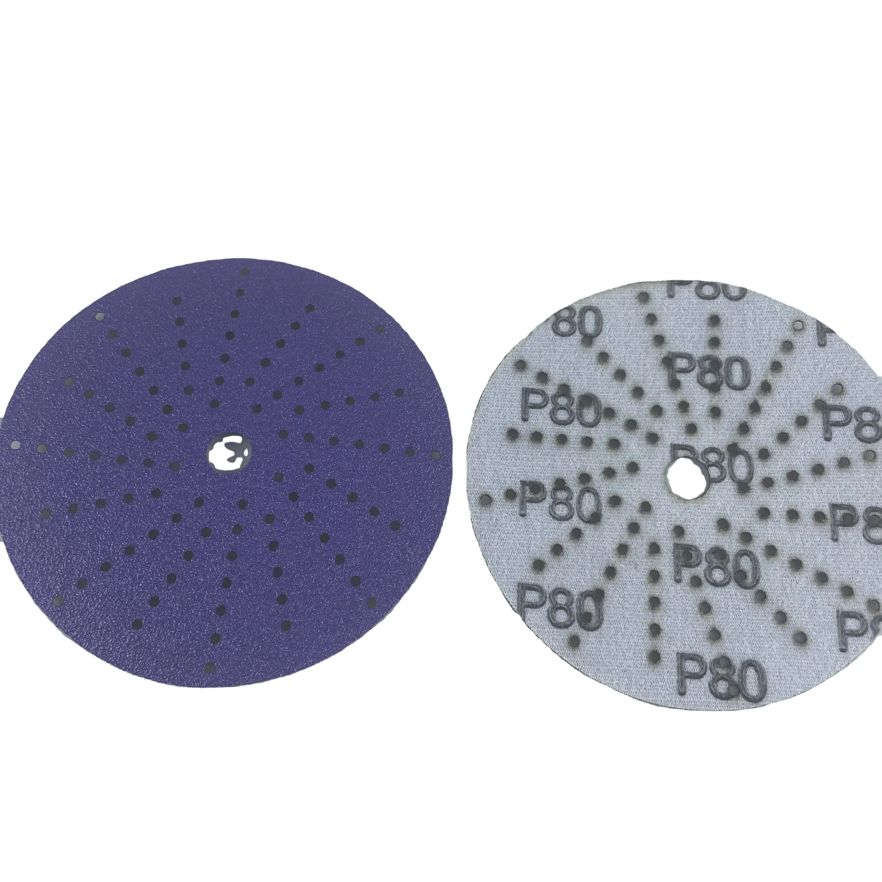 Aluminium Oxide Schuurschuurschijf Schuurschijf Schuurhaak En Lus 125Mm 150Mm Ronde Schuurschijf Schuren