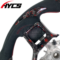 Volant sport en fibre de carbone forgée avec affichage LED du régime moteur pour Dodge Ram 1500 2500 3500 – Amélioration de l'intérieur de la voiture, personnalisable