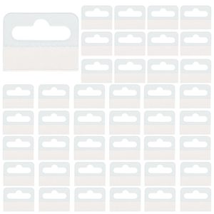Clear PET <b>Adhesive</b> <b>Hooks</b> for Invisible Product Display on Pegboard Racks - Product Image 2