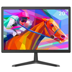 Hiseeu21.5インチLEDコンピューターモニター75Hz内蔵スピーカーPCモニター1080PLCDスクリーンディスプレイモニター