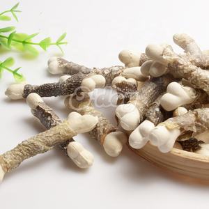 Venta al por mayor de fábrica, salmón salvaje, piel de pez, Omega-3, golosinas para perros, golosinas secas para perros, golosinas para mascotas, fabricante de alimentos para perros liofilizados - Product Image 3