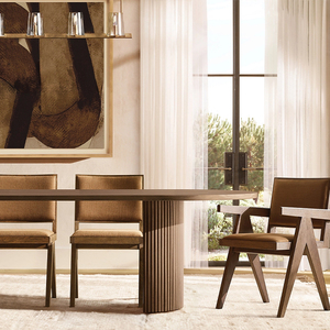 Meubles Kumusi, tables <span class=keywords><strong>et</strong></span> chaises de <span class=keywords><strong>salle</strong></span> à <span class=keywords><strong>manger</strong></span> en bois massif de style nordique, table en bois naturel simple <span class=keywords><strong>et</strong></span> moderne pour le salon - Product Image 4