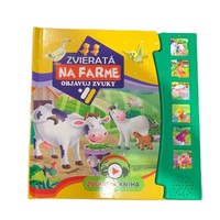 Libro Infantil Personalizado con Logotipo, Alta Cantidad, Venta al por Mayor, Tamaño Pequeño, Pedido al por Mayor, Tapa Dura, Libro de Sonidos de Cartón Perfecto, Impresión de Llaves