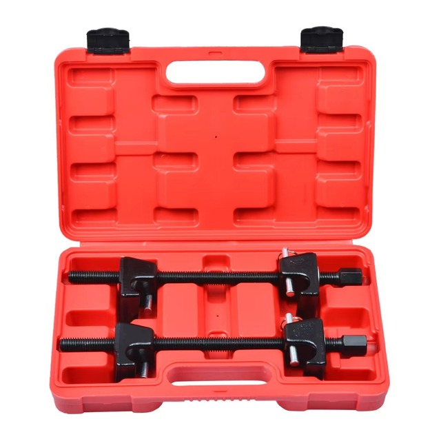 WZAUTO 2pcs Heavy Duty MacPherson Strut Coil Spring Compressor 45# Carbon Steel 12 Months Warranty Shock Absorber Repair Tool