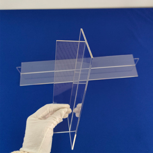 Thẳng đứng t hình dạng rõ ràng Acrylic Divider nhựa t hình dạng rõ ràng Acrylic Kệ Divider perspex ngăn kéo Divider với kết thúc mở - Product Image 5
