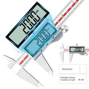 <span class=keywords><strong>Calibrador</strong></span> <span class=keywords><strong>Vernier</strong></span> de Alta Precisión de Grado Industrial con Precisión de 0.01 mm, <span class=keywords><strong>Calibrador</strong></span> Digital de Acero Inoxidable con Error de <span class=keywords><strong>0.001</strong></span> Pulgadas - Product Image 2