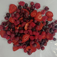 Guoyue 100% Natuurlijke Fruitchips Groenten Op Maat Gevriesdroogd Fruit Huisdiervoeder Snacks Gevriesdroogde Gemengde Groenten Voor Huisdieren