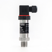 Capteur de pression à film mince PVDF à faible coût, 12 VDC, RS485 Modbus, céramique, OEM, petit transducteur de pression compact 4-20 mA