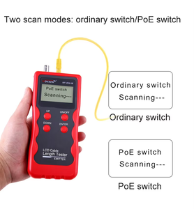 NOYAFA NF-868 Tester Digitale Multifunzione per Cavi, Misuratore <span class=keywords><strong>di</strong></span> Lunghezza LAN, Rilevatore <span class=keywords><strong>di</strong></span> Cavi <span class=keywords><strong>di</strong></span> Rete - Product Image 1
