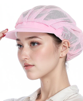 Usine bon prix filet à cheveux unisexe anti-poussière respirant anti-poussière casquettes cuisine chef travail chapeau