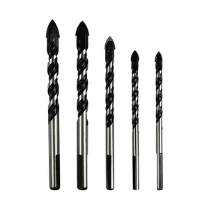 Dz 5-mảnh thiết lập gỗ tungsten carbide tip tam giác Shank Khoan <span class=keywords><strong>Bits</strong></span> Hợp kim kim cương thép cho kính gạch gỗ làm việc - Product Image 2