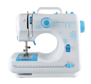 QK-505G Mini simple tailor sewing machi christmas gift Home appliance domestic double stitch sewing machine motor