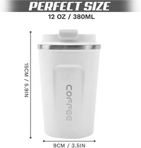 Mug de voyage en acier inoxydable en gros, gobelet à café intelligent avec affichage de la température, grande capacité, maintien thermique 12-24 heures - Product Image 3