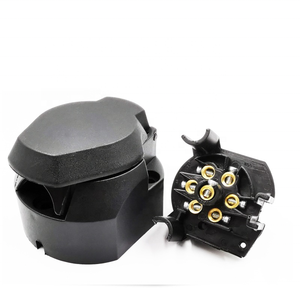 <span class=keywords><strong>7</strong></span> broches 12V <span class=keywords><strong>remorque</strong></span> câblage <span class=keywords><strong>prise</strong></span> barre de remorquage convertisseur de remorquage pour caravane camion Durable <span class=keywords><strong>prise</strong></span> adaptateur protecteur connexions - Product Image 6