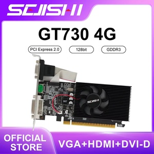 Sejishi <span class=keywords><strong>gt</strong></span> <span class=keywords><strong>730</strong></span> 4g ओम डेस्कटॉप ग्राफिक्स कार्ड gt730 4gb के साथ प्रशंसक कूलर नया dddr3 प्लेट डी वीडियो टार्जेटा ग्राफिका - Product Image 3