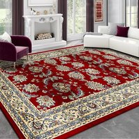 Tapis et Moquettes Grand Format Moelleux de Haute Qualité pour Salon, Tapis Rouges en Velours pour Événements