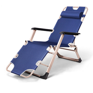 Sdraio Reclinabile da Esterno, Lettino Pieghevole da Spiaggia e Mare, Chaise Longue Portatile per Giardino - Product Image 2