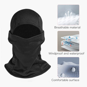 Maschera Invernale Personalizzata in Pile e Velluto per Uomo, Copertura Completa del Viso per Ciclismo, Escursionismo, Sci e Sport, Modello Ispessito - Product Image 4