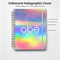 Carnet de notes, agenda, organisateur, catalogue, cadeau personnalisé en cuir avec impression personnalisée, reliure spirale cousue, couverture rigide, format A4