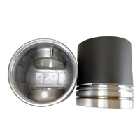 Piston STD 123 mm 65.02501-0773 pour moteur Doosan Daewoo DE12 D2366 DE12T, excavatrice, bus, camion lourd, pièces détachées