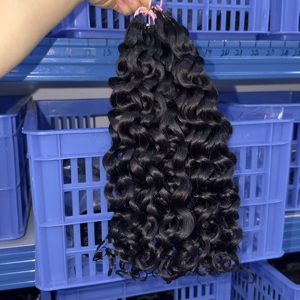 <span class=keywords><strong>Cheveux</strong></span> bouclés au crochet de style italien <span class=keywords><strong>pour</strong></span> femmes noires, coupe courte bob, <span class=keywords><strong>coiffure</strong></span> bohème avec tresses françaises lâches, <span class=keywords><strong>cheveux</strong></span> humains bouclés birmans - Product Image 6