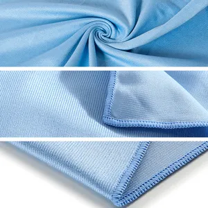 Factory Wholesale Microfiber Cleaning Cloth Lint-free Microfiber Glass Towel For Cleaning Window Glass Polishing Cloth