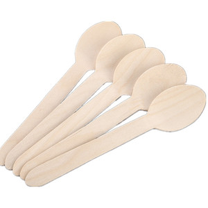 Julio de 2019 Nuevo Producto OEM Etiqueta de logotipo personalizado de madera cubiertos cuchara tenedor cuchillo - Product Image 5