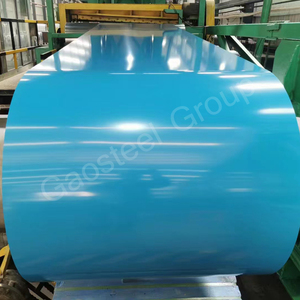 Rollo de metal pintado de color de bajo precio, bobinas <span class=keywords><strong>ppgi</strong></span>, bobina de acero recubierta de color, bobina de acero <span class=keywords><strong>ppgi</strong></span> mate ral8017 RAL 9002 - Product Image 6