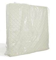 Housse de Matelas Transparente en PE Sur Mesure, Résistante, Jetable et Imperméable, avec Logo Personnalisé pour Déménagement et Rangement