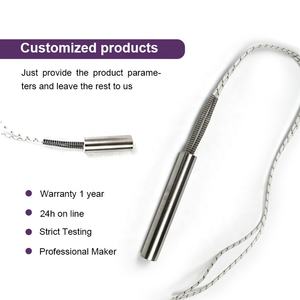 Calentador de cartucho de calentador eléctrico BRIGHT de alta densidad 12V 150W SUS304 con cable de plomo exterior - Product Image 5