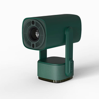 Proyector Portátil Recargable 720P, Ideal para Campamentos al Aire Libre, Múltiples Opciones de Color, Altavoz BT Integrado, Proyector Compacto K2