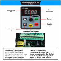 Convertisseur de fréquence monophasé/triphasé 15 kW 22 kW 220V/380V ; Entrée simple, sortie triple ; Refroidisseurs évaporatifs automatiques