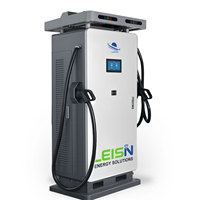Station de recharge rapide pour véhicules électriques LEISN DC 60kW 120kW 180kW avec paiement RFID POS CCS2 GBT OCPP 1.6J Chargeur commercial